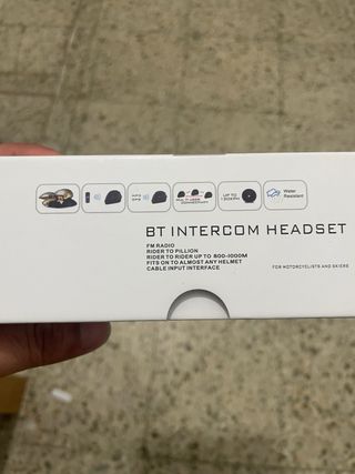 Intercomunicador Para Casco De Moto