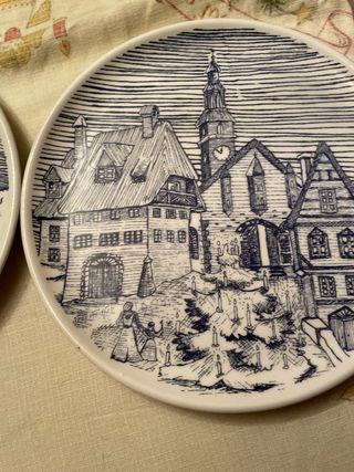 Lotto 4 piatti Ceraminter