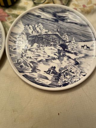 Lotto 4 piatti Ceraminter