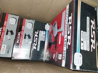 Foco de Carril «Trifásico» Óptica Fija 25W Negro