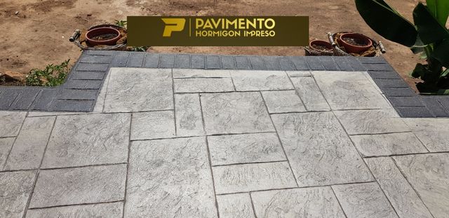 Hormigon Impreso y Fratasado 