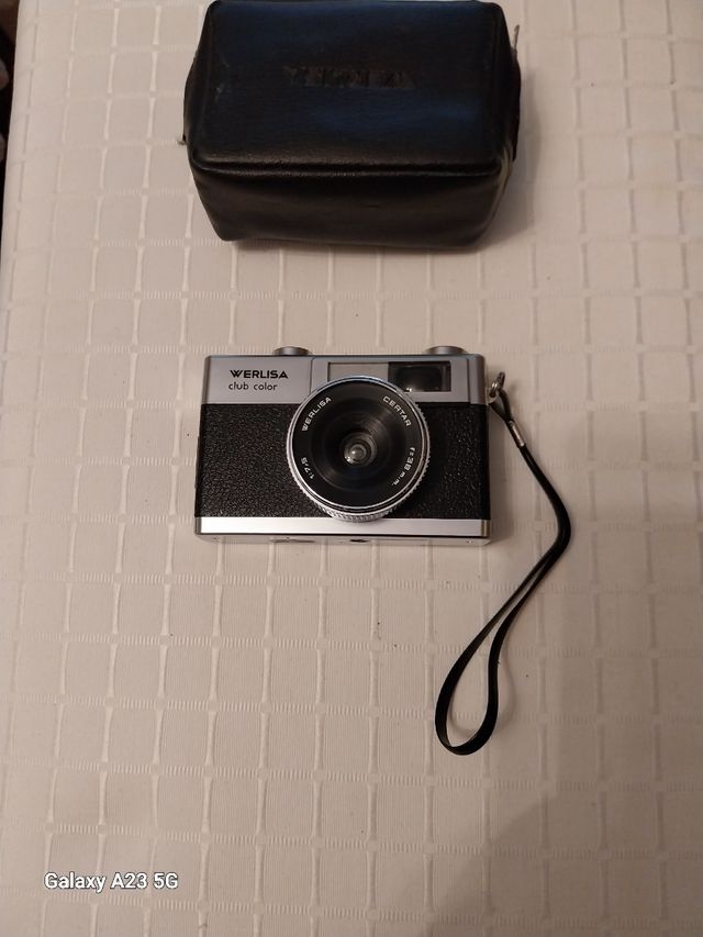 Cámara vintage de fotos.