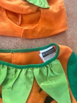 Disfraz Calabaza niño 12/24 meses.
