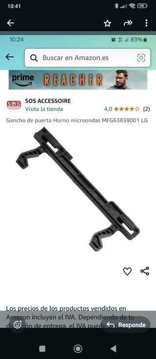 Microondas horno LG