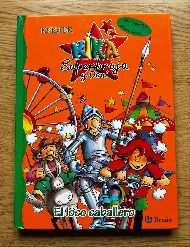 Lote de 5 libros de Kika superbruja