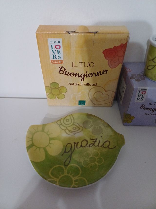 Thun Piattino e Bicchierino GRAZIA