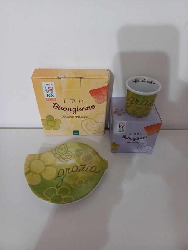 Thun Piattino e Bicchierino GRAZIA