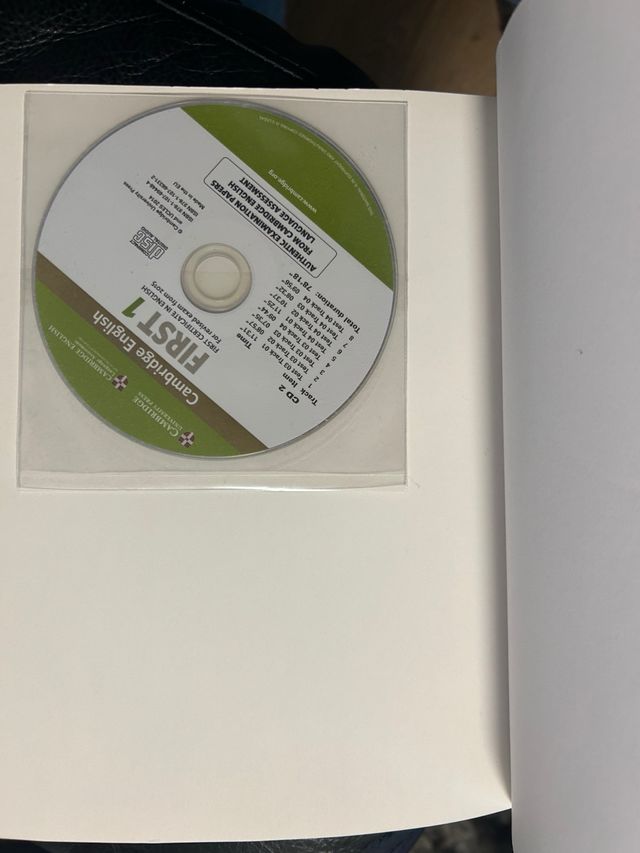 Libro Cambridge First Certificate in English 1 for