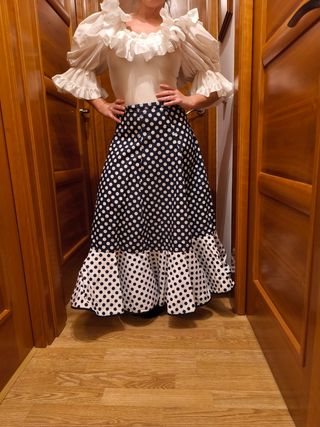 Traje de flamenca 