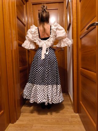 Traje de flamenca 