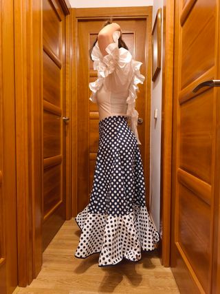 Traje de flamenca 