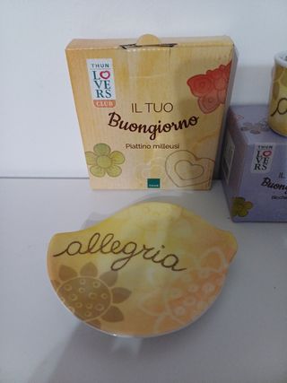 Thun Piattino e Bicchierino ALLEGRIA