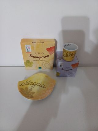 Thun Piattino e Bicchierino ALLEGRIA