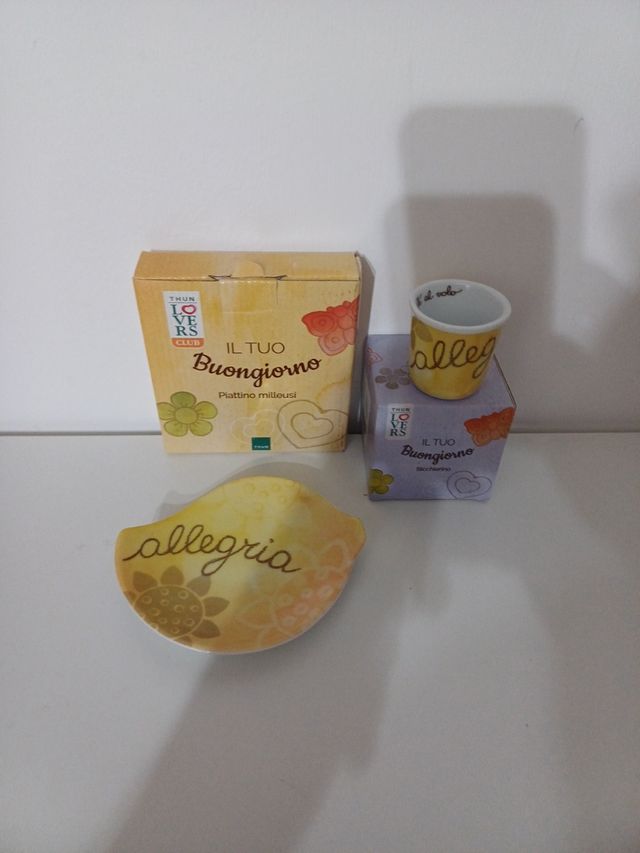 Thun Piattino e Bicchierino ALLEGRIA