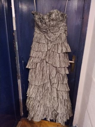 Vestido largo de fiesta, dama de honor san Patrick