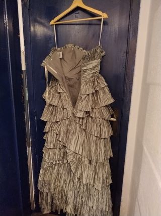 Vestido largo de fiesta, dama de honor san Patrick