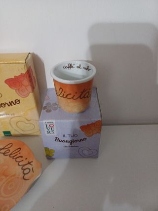 Thun Piattino e Bicchierino FELICITÀ