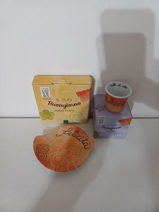 Thun Piattino e Bicchierino FELICITÀ