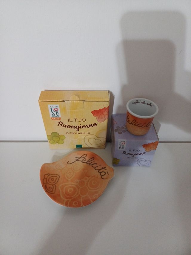 Thun Piattino e Bicchierino FELICITÀ