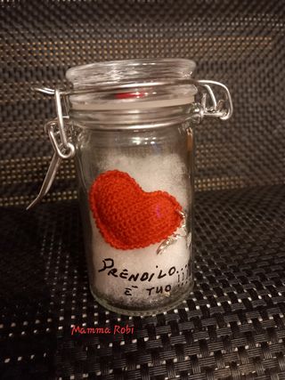 Portachiavi a cuoricino