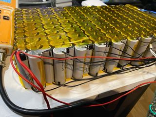 Batería de litio 72v 35ah 32ah celdas panasonic