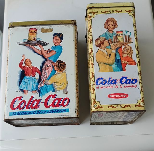 Latas antiguas colacao