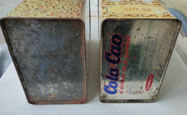 Latas antiguas colacao