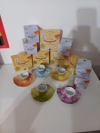 Thun set 5 Piattini e Bicchierini