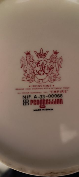 Albarelo de cerámica española en rosa