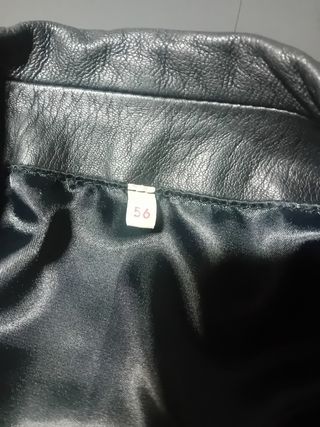 Chaqueta cuero talla 56