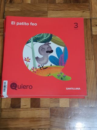 Tres libros colección cuentos populares Santillana