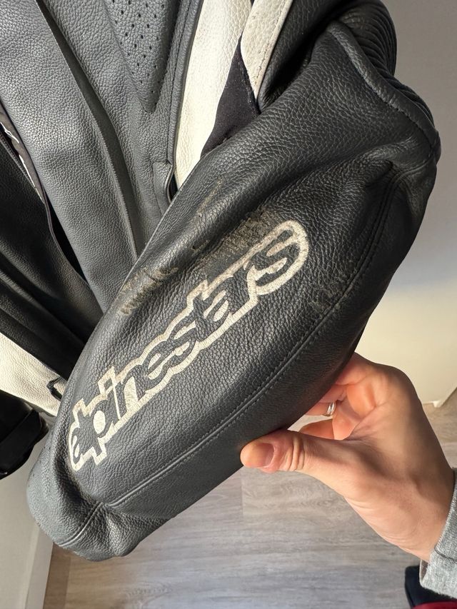 Conjunto Alpinestar cuero