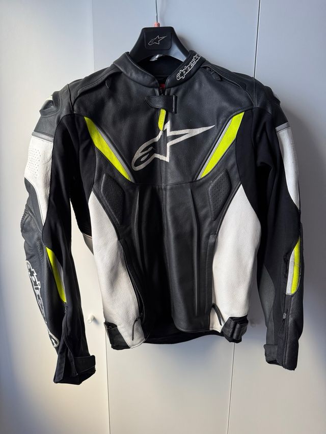 Conjunto Alpinestar cuero