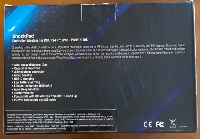 Joystick DR1TECH PS4/5