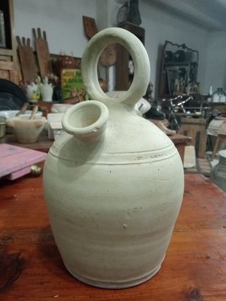 Botijo antiguo. 38 cm. Grande 