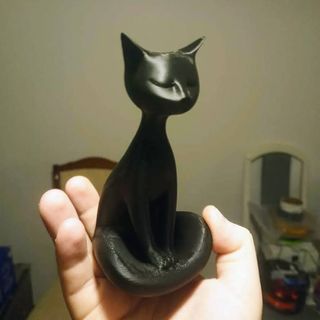 Escultura Gato preto