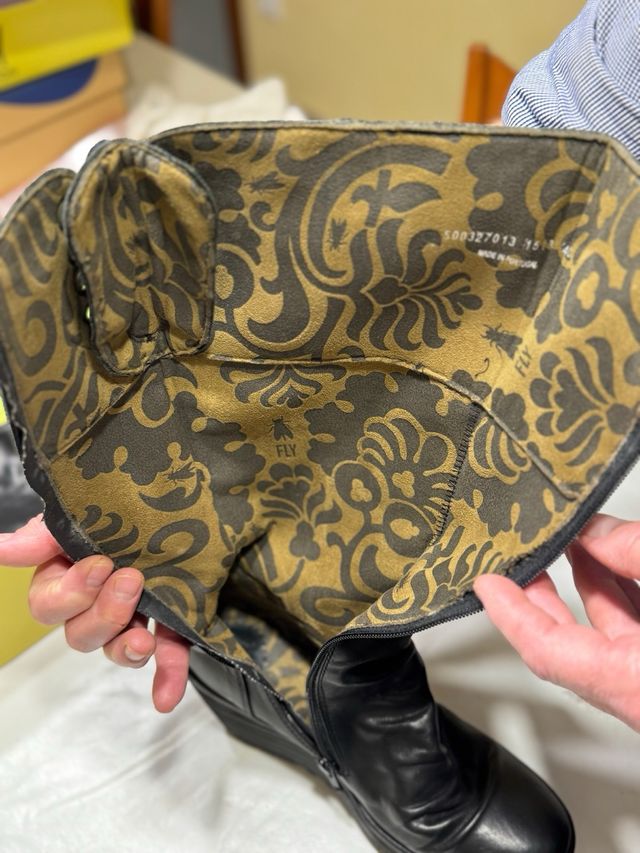 Botas altas piel Fly London