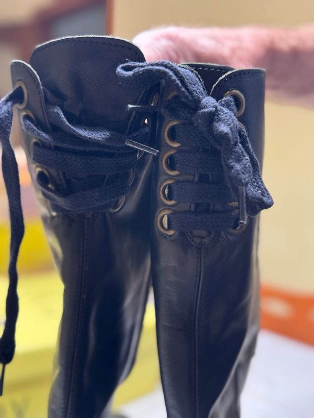 Botas altas piel Fly London