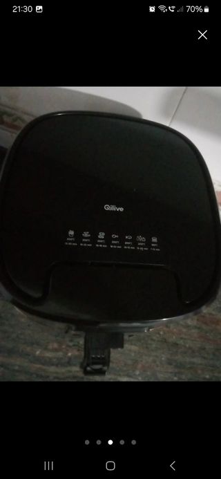 Freidora de aire nueva solo 1 vez usada