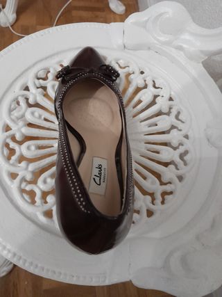 Zapatos de tacon de piel