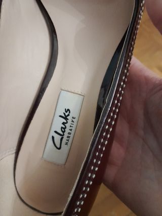 Zapatos de tacon de piel