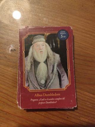 Colección de 66 cartas Harry Potter