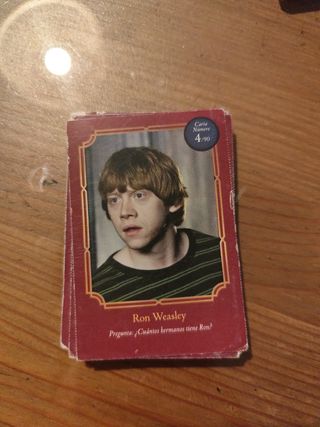 Colección de 66 cartas Harry Potter