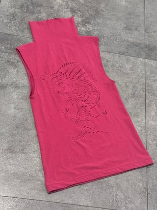 Moschino Jeans lupetto smanicata