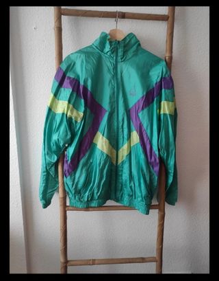 Chaqueta tipo chubasquero vintage marca active