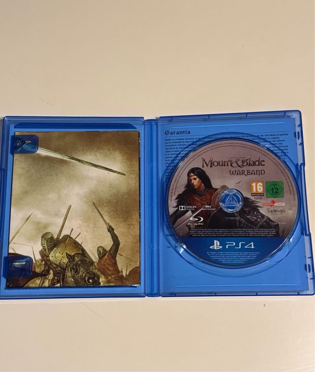 Mount Blade Warband PS4 PAL ESP​ ¡MUY RARO!