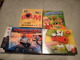 Boum, Mentiroso, Hundir la Flota, Ni si ni no