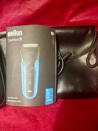 Afeitadora braun serie 3 con estuche viaje