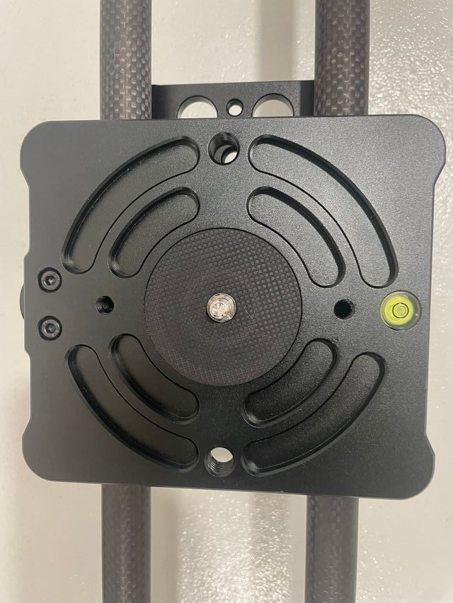 Slider para DSLR.Deslizador de fibra de carbono