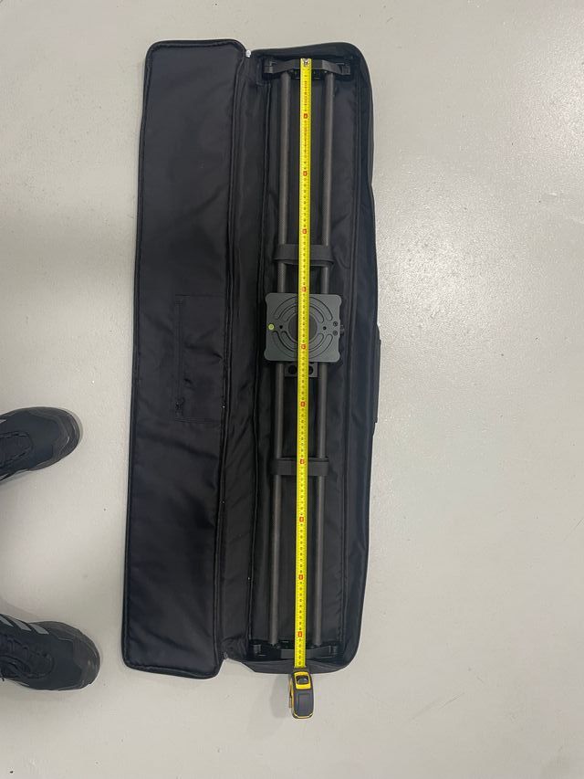 Slider para DSLR.Deslizador de fibra de carbono